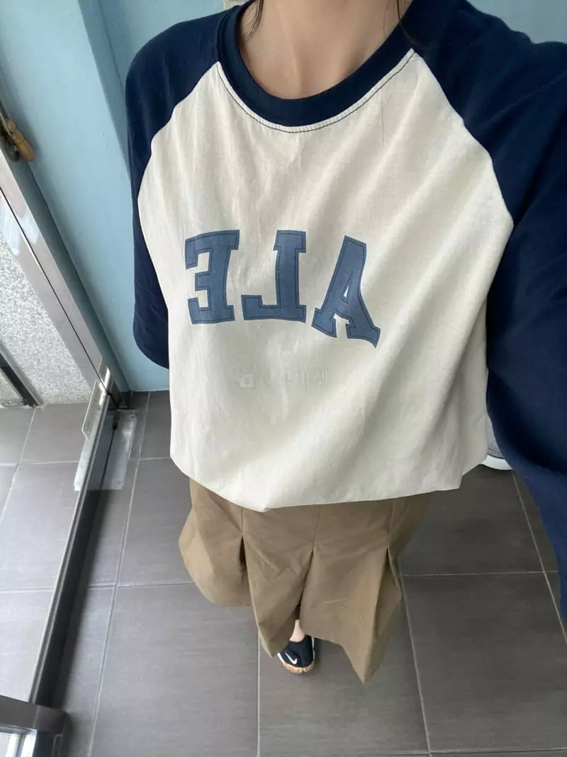 Enten - Korean Women Fashion - #momslook - Yale Tee - 9