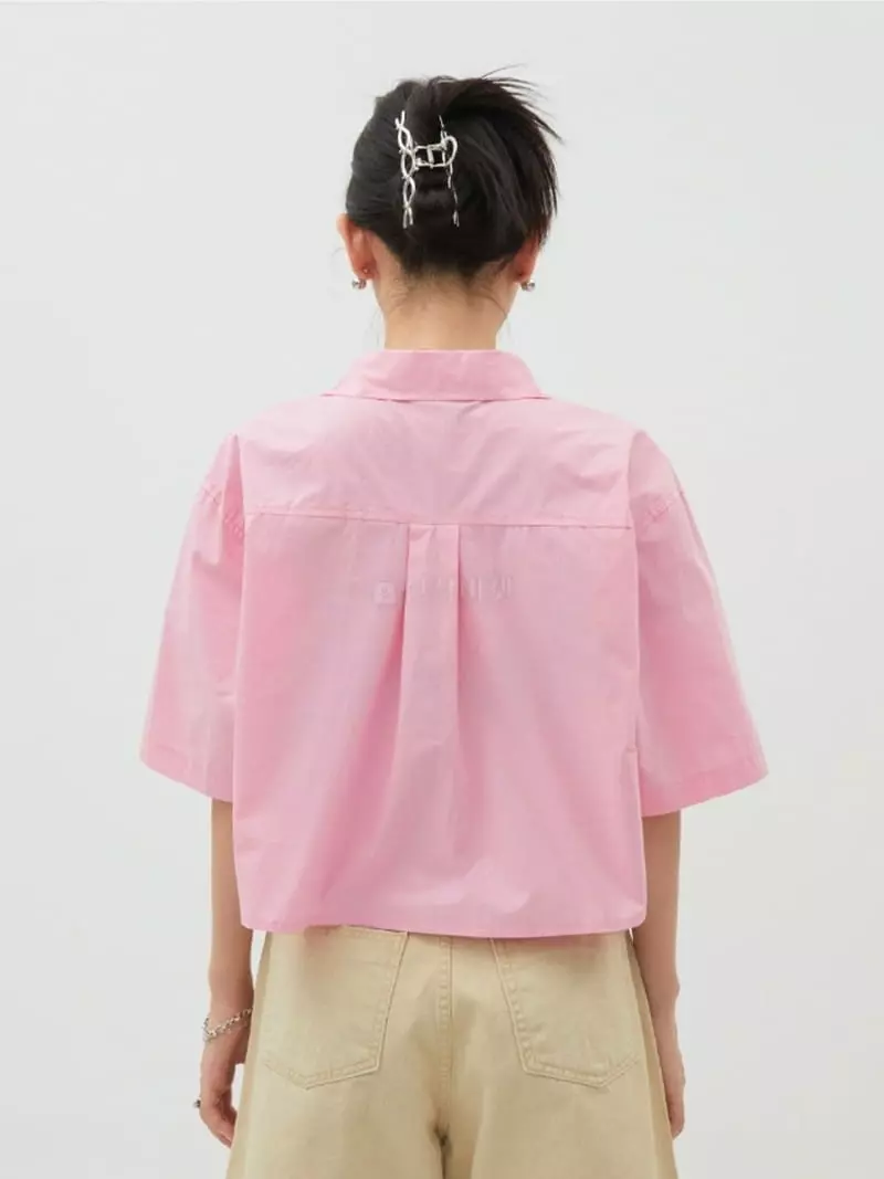 Enten - Korean Women Fashion - #momslook - Pale Shirt - 7