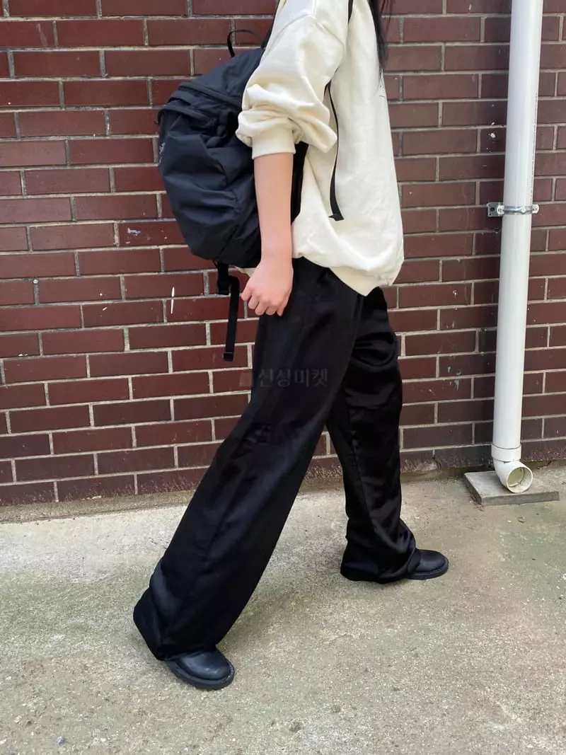 Enten - Korean Women Fashion - #momslook - Shatin Pants