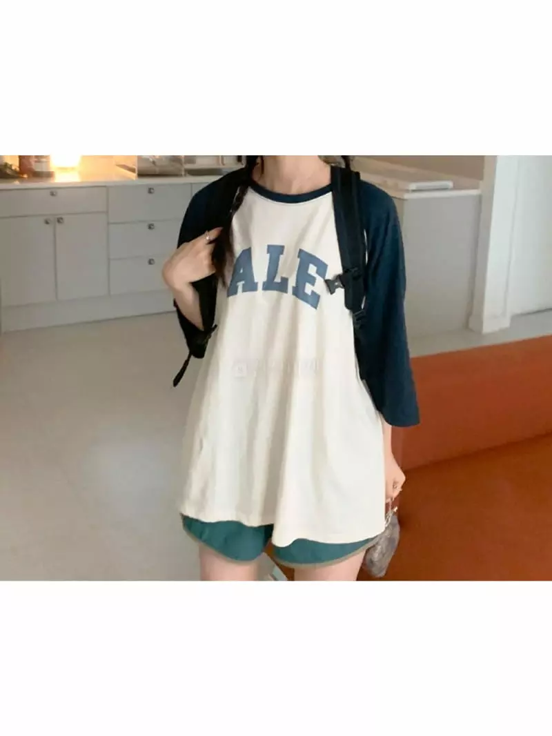 Enten - Korean Women Fashion - #momslook - Ale Tee - 3