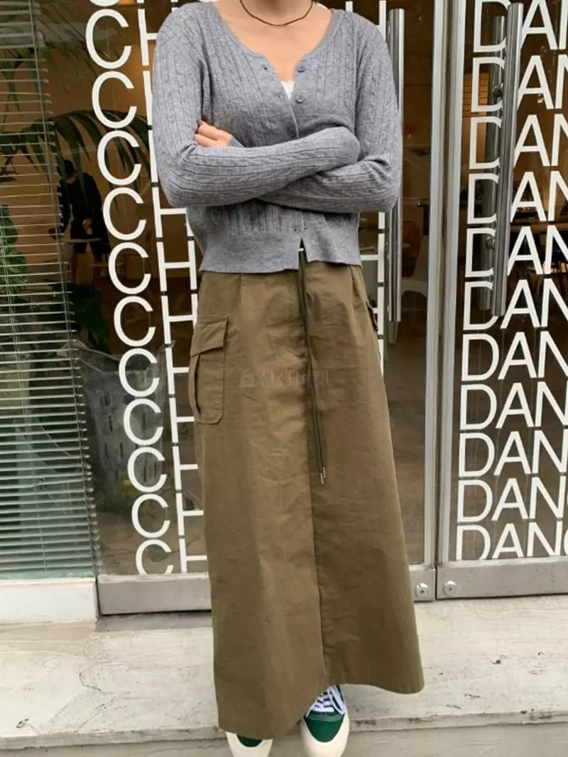Enten - Korean Women Fashion - #momslook - Cargo Skirt - 3
