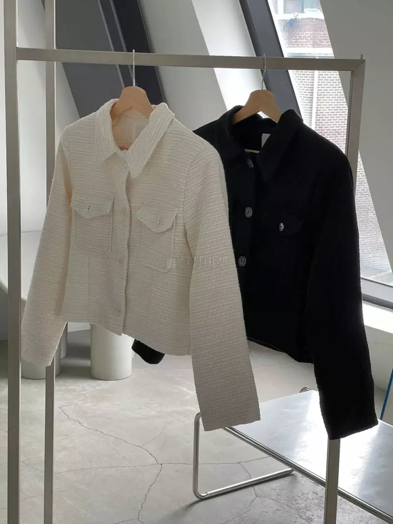 Enten - Korean Women Fashion - #momslook - Cock Twid Jacket - 7