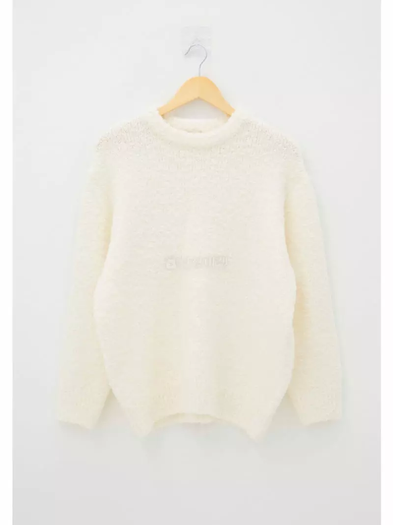 Enten - Korean Women Fashion - #momslook - Bookle Knit Tee - 12