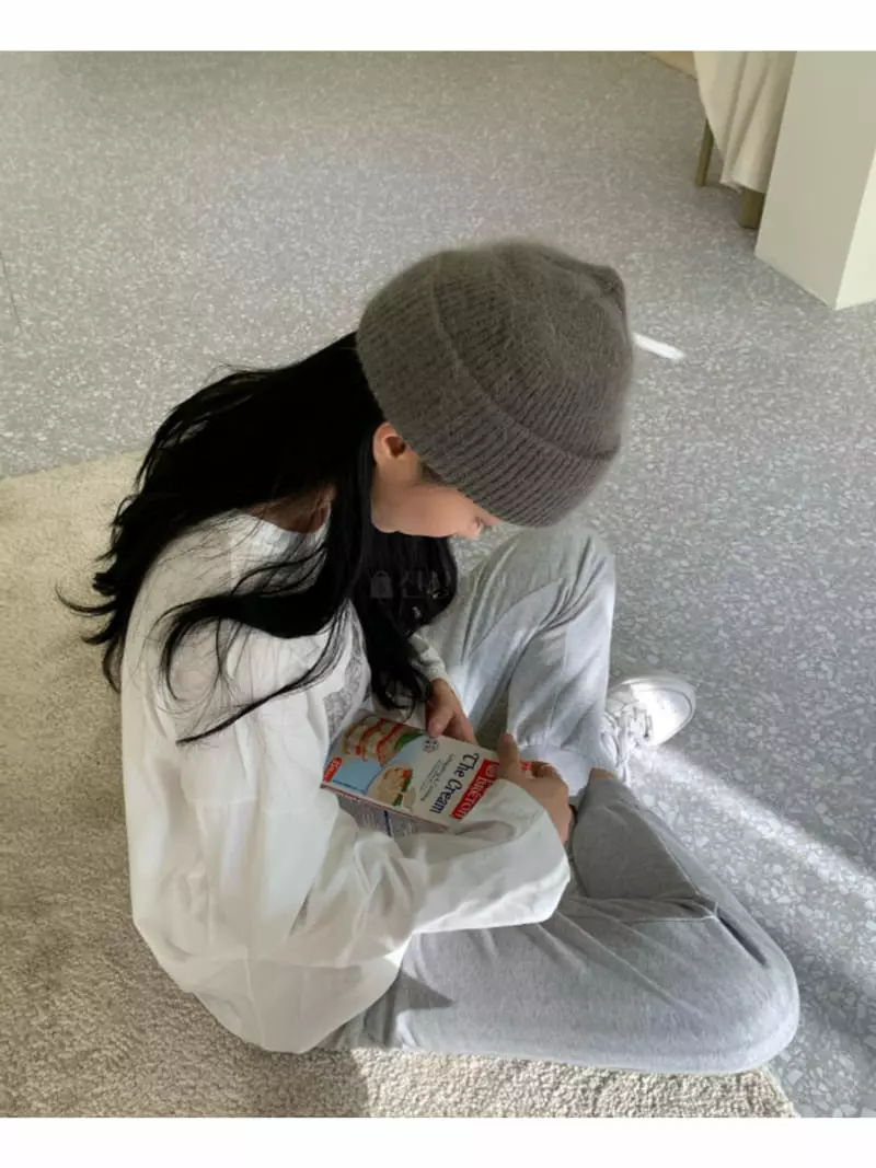 Enten - Korean Women Fashion - #thelittlethings - Angora Beanie - 4