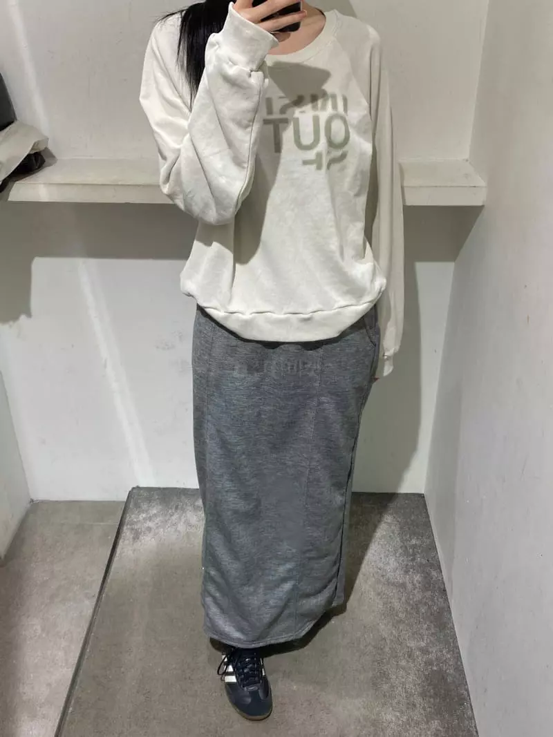 Enten - Korean Women Fashion - #restrostyle - Out Sweatshirt - 5