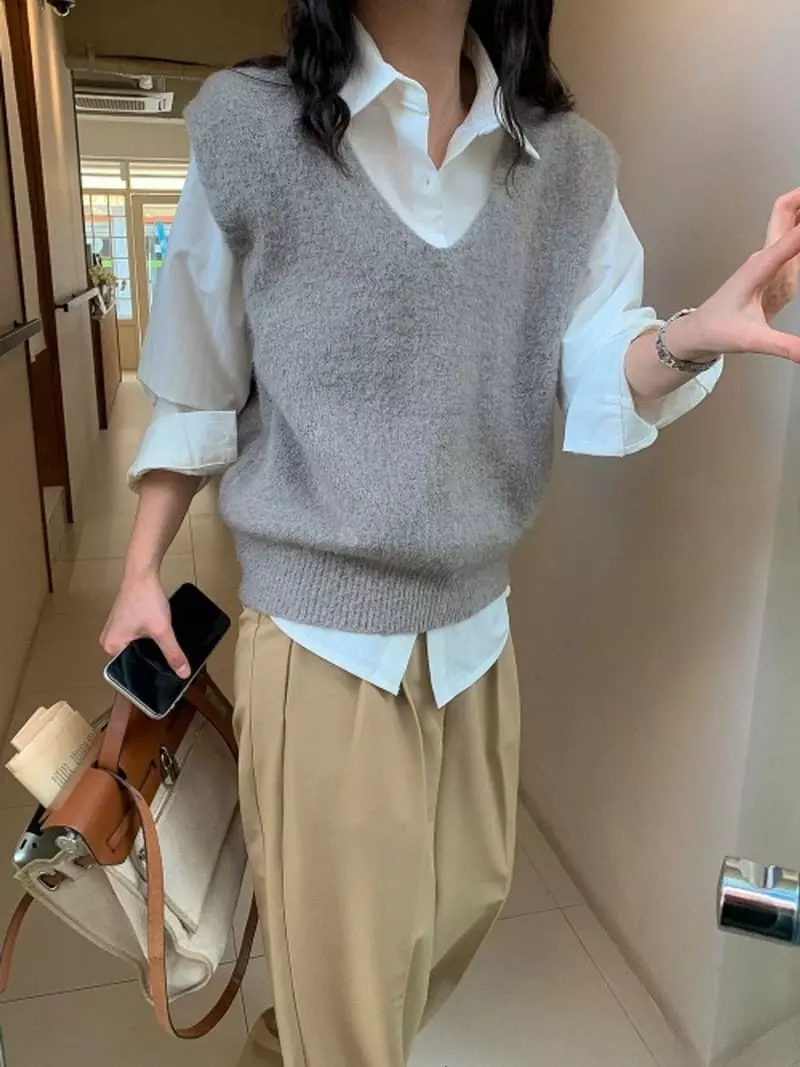 Enten - Korean Women Fashion - #pursuepretty - Moden sHirt - 4