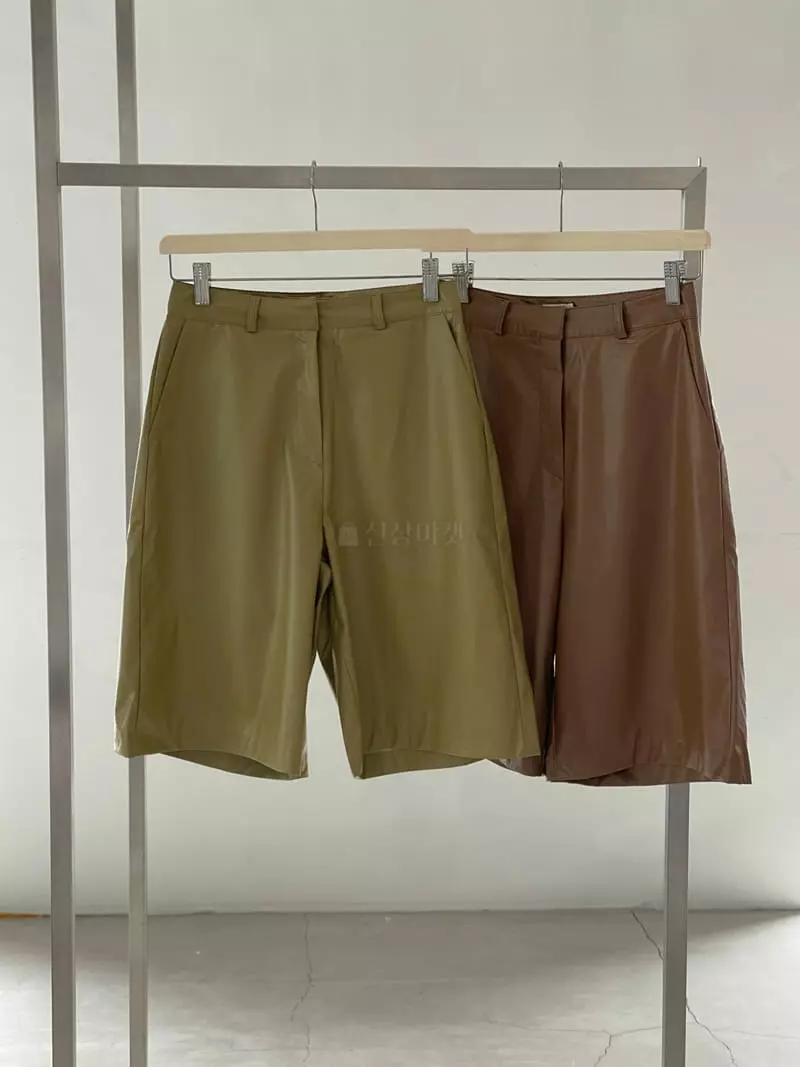 Enten - Korean Women Fashion - #restrostyle - Leather Pants - 4