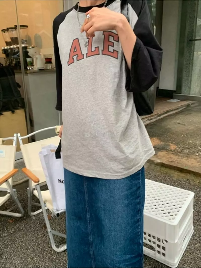 Enten - Korean Women Fashion - #thelittlethings - Yale Tee - 2