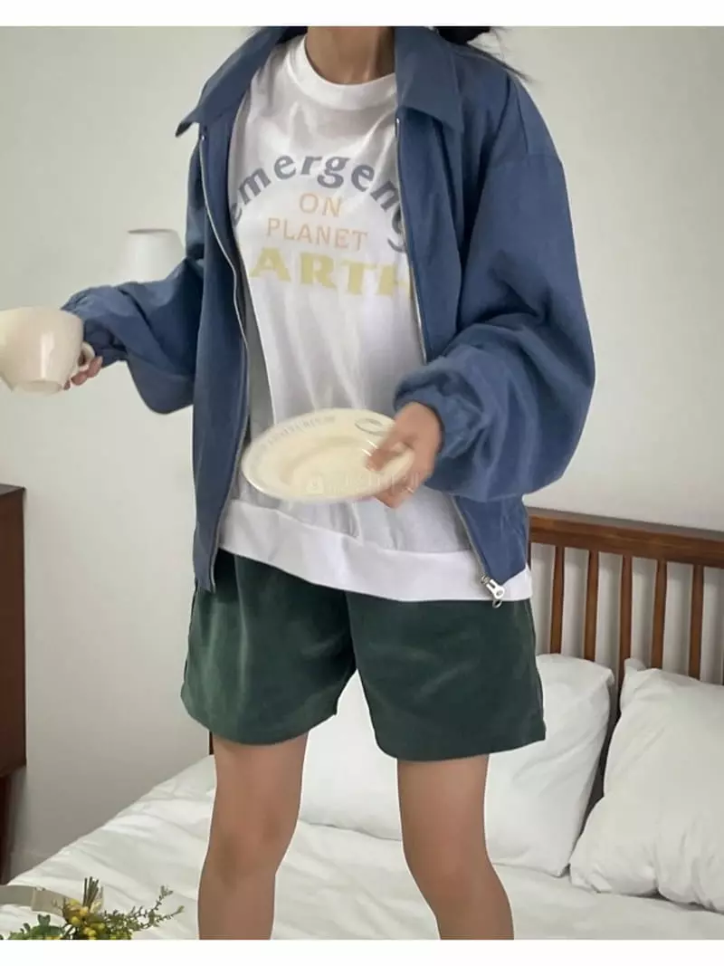Enten - Korean Women Fashion - #thelittlethings - Earth Sweatshirt