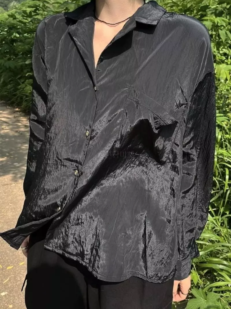 Enten - Korean Women Fashion - #thelittlethings - Bling Shirt - 5