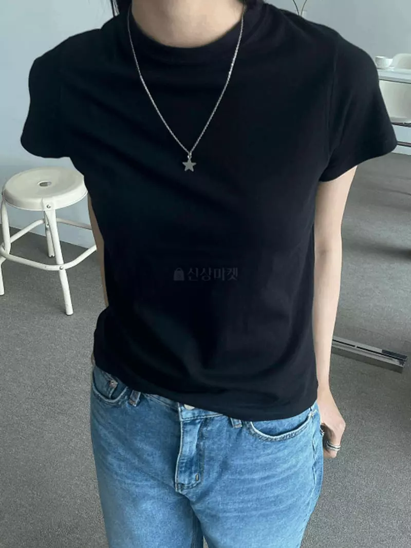 Enten - Korean Women Fashion - #thelittlethings - Silket Tee - 5