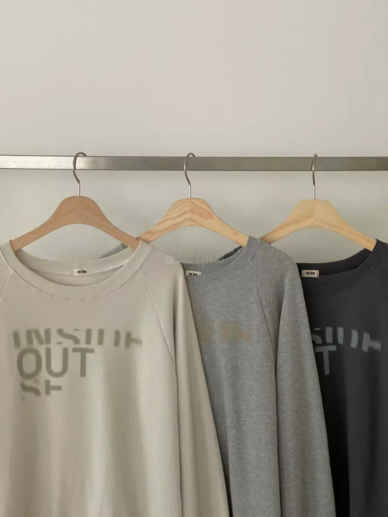 Enten - Korean Women Fashion - #vintageinspired - Out Sweatshirt - 2