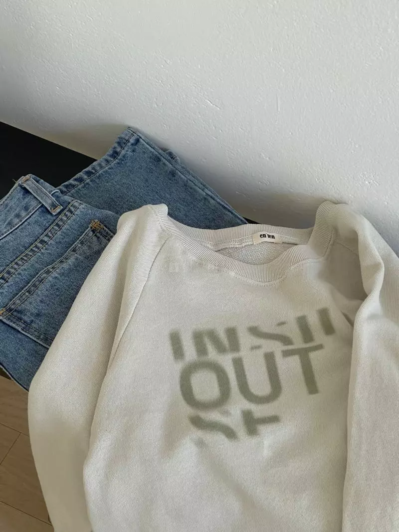 Enten - Korean Women Fashion - #vintagekidsstyle - Out Sweatshirt - 3