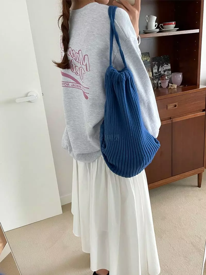 Enten - Korean Women Fashion - #vintageinspired - Learning Sweatshirt - 4