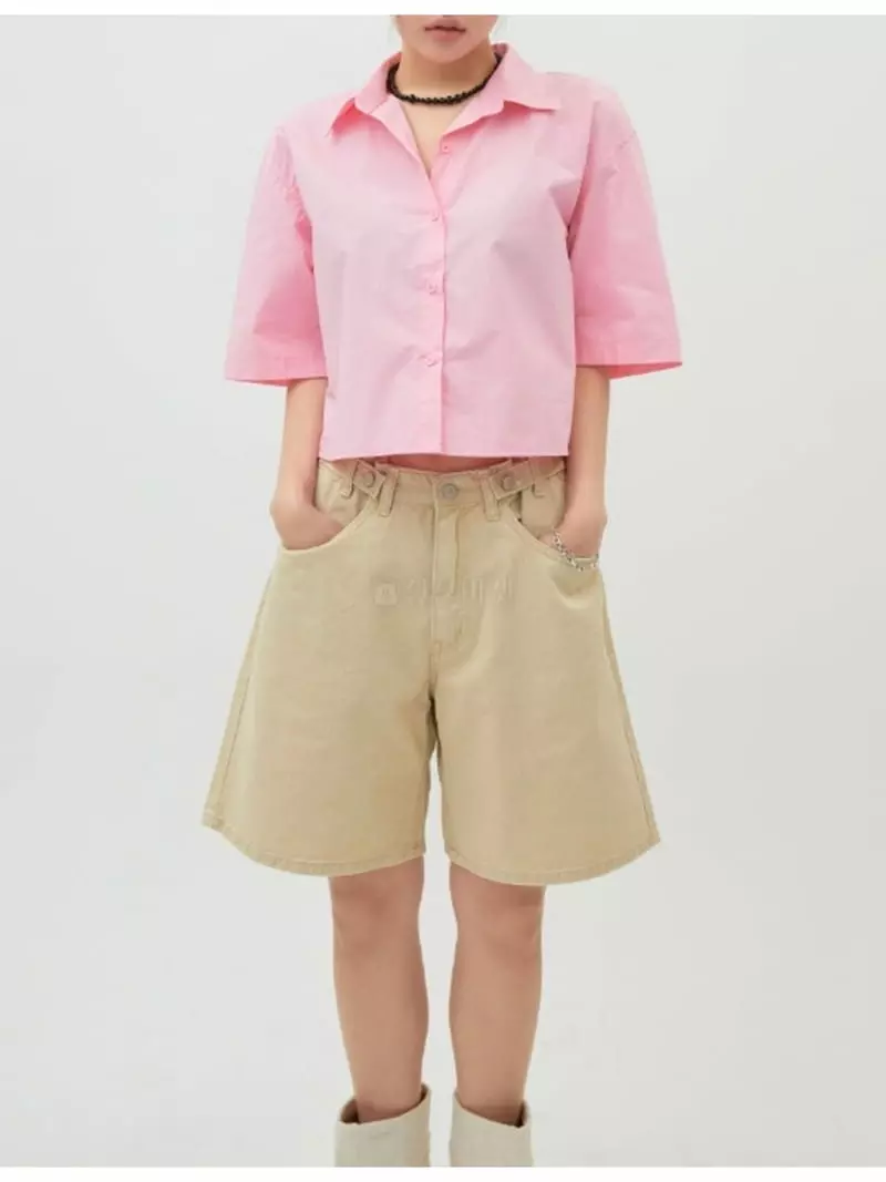 Enten - Korean Women Fashion - #womensfashion - Pale Shirt - 6
