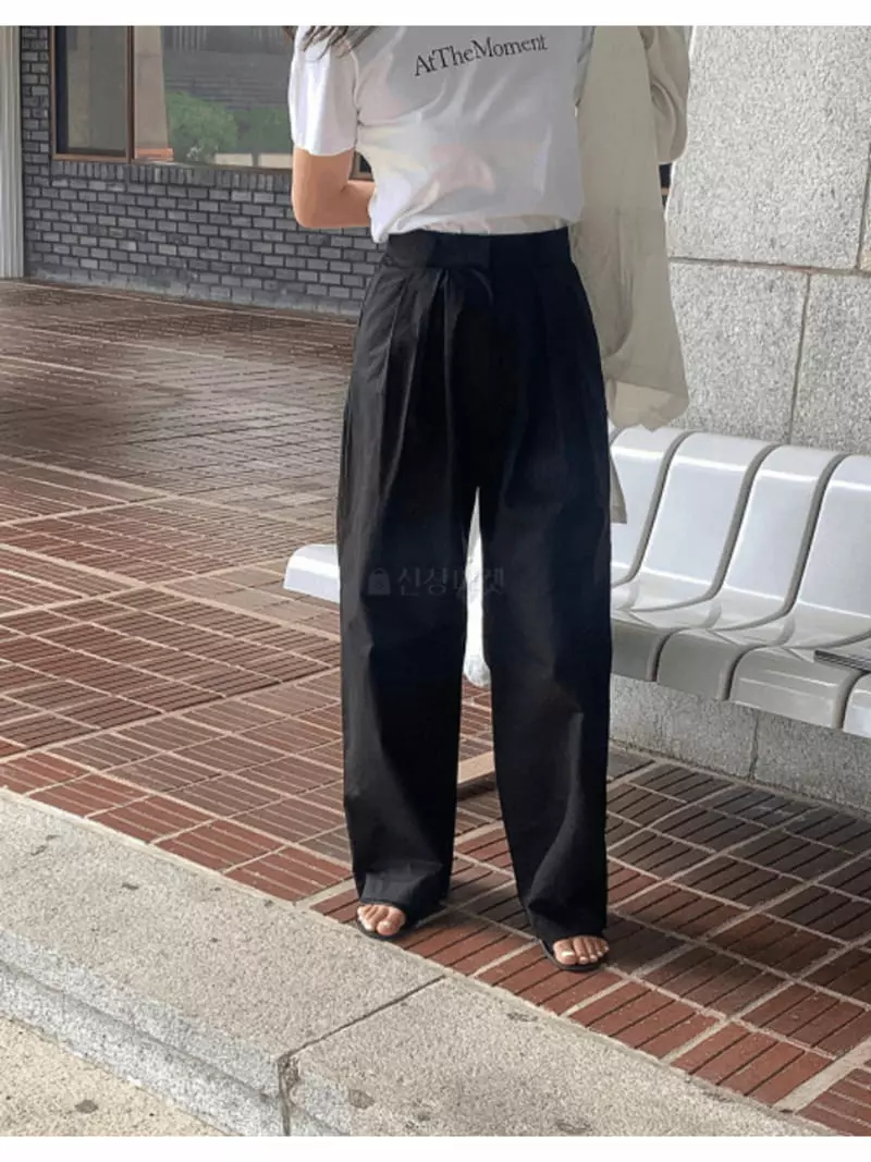 Enten - Korean Women Fashion - #womensfashion - Baguette Pants - 2