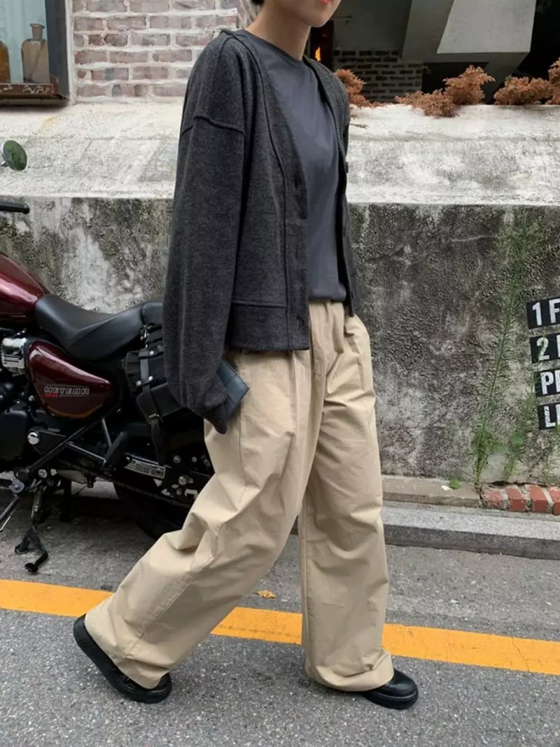 Enten - Korean Women Fashion - #womensfashion - Baguette Pants - 6