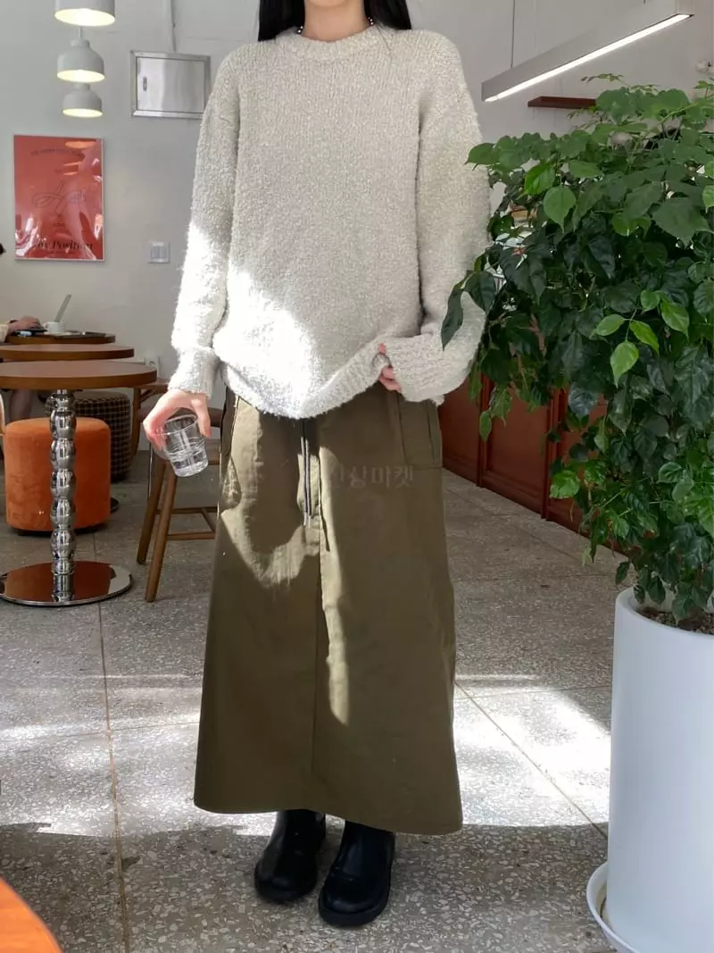 Enten - Korean Women Fashion - #womensfashion - Bookle Knit Tee - 3