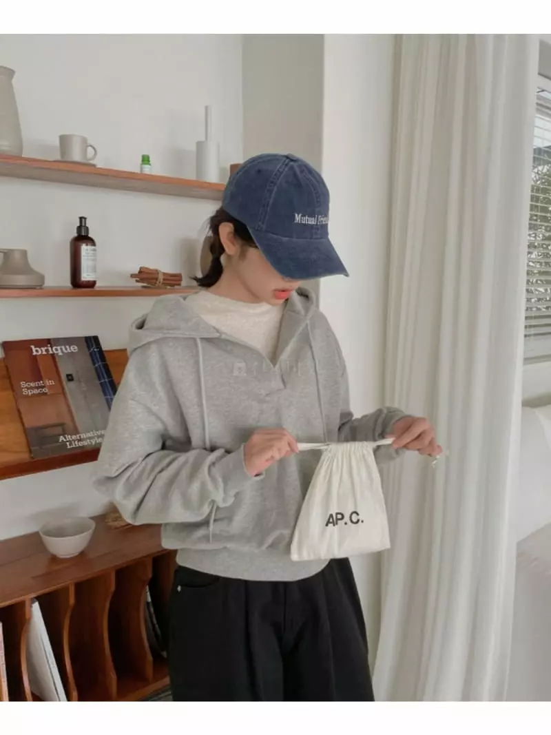 Enten - Korean Women Fashion - #momslook - Open Hoody - 4