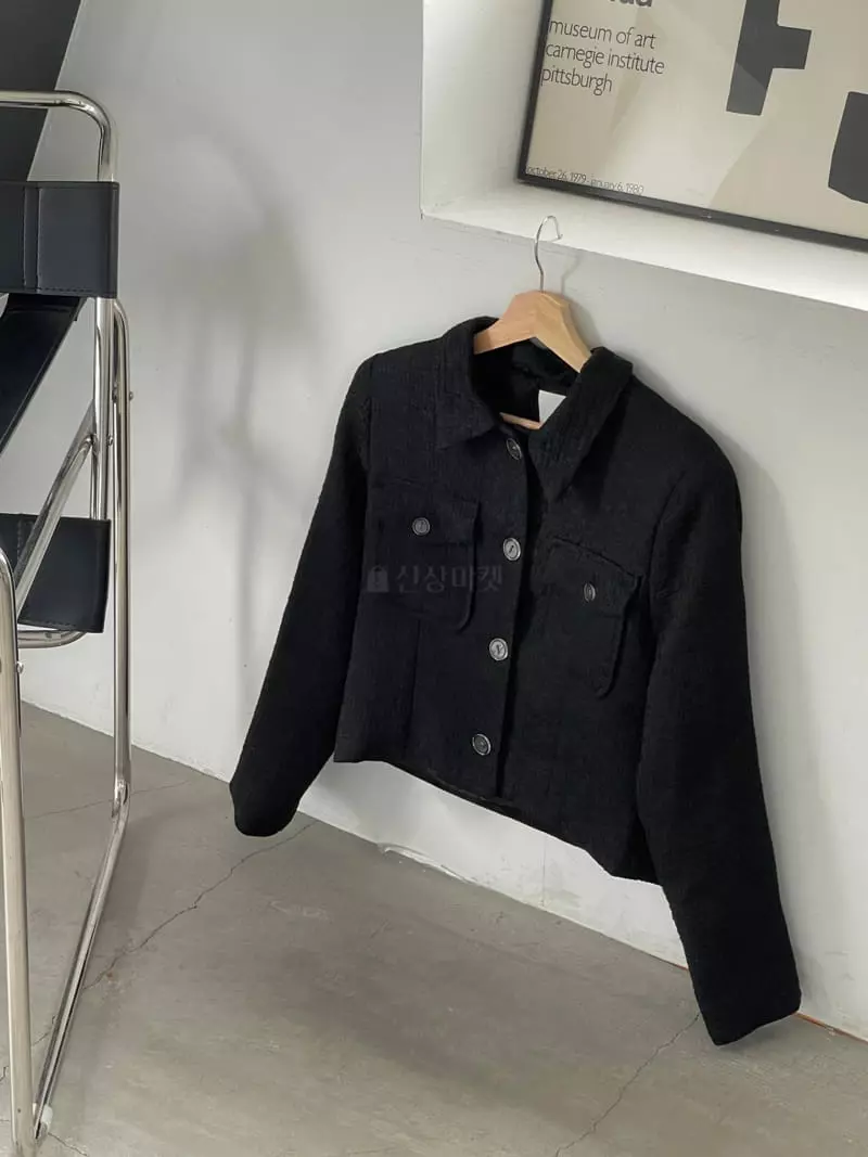 Enten - Korean Women Fashion - #womensfashion - Cock Twid Jacket - 10