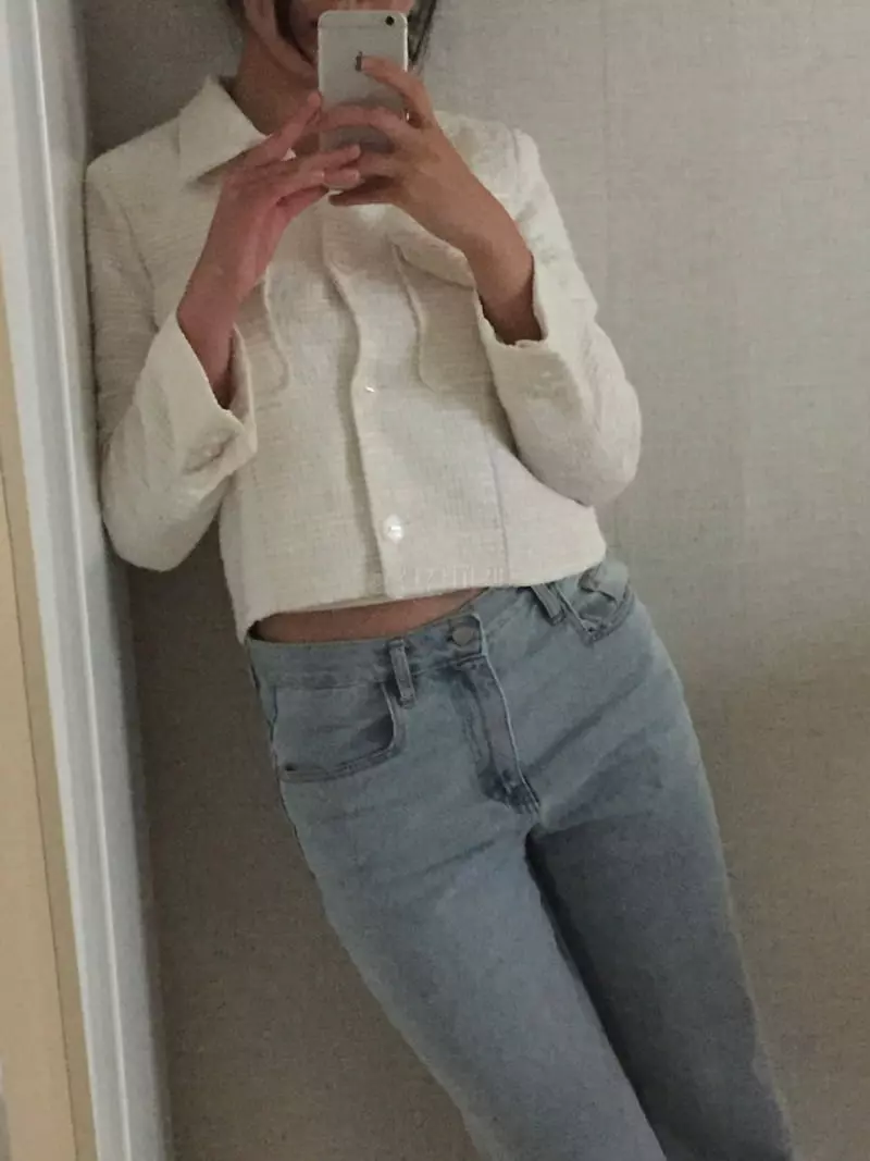 Enten - Korean Women Fashion - #momslook - Cock Twid Jacket - 4