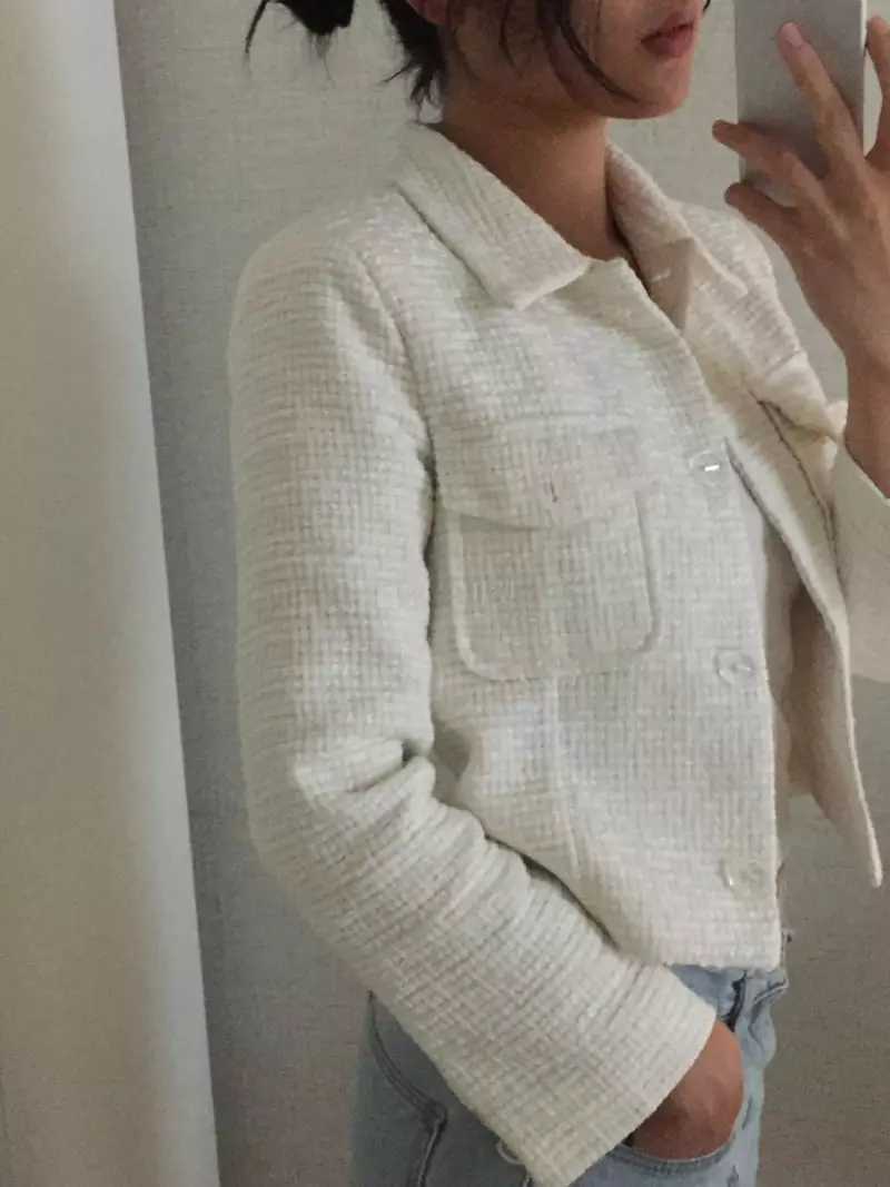 Enten - Korean Women Fashion - #womensfashion - Cock Twid Jacket - 6