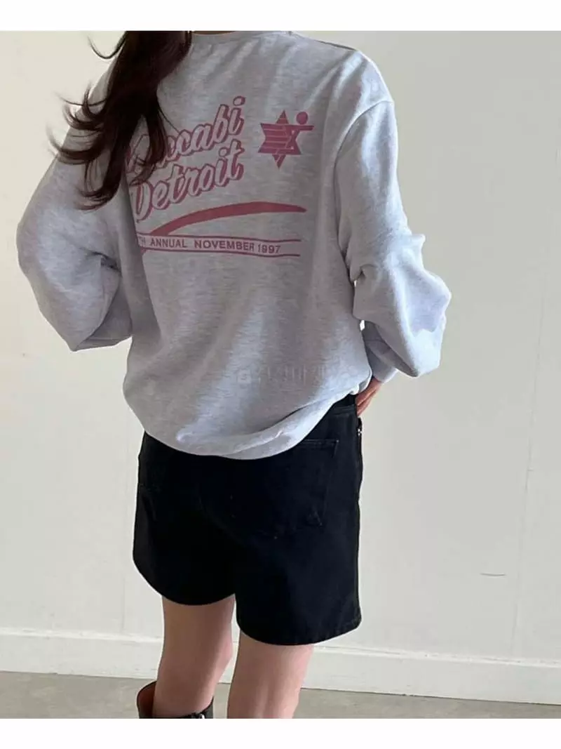 Enten - Korean Women Fashion - #womensfashion - Learning Sweatshirt - 12
