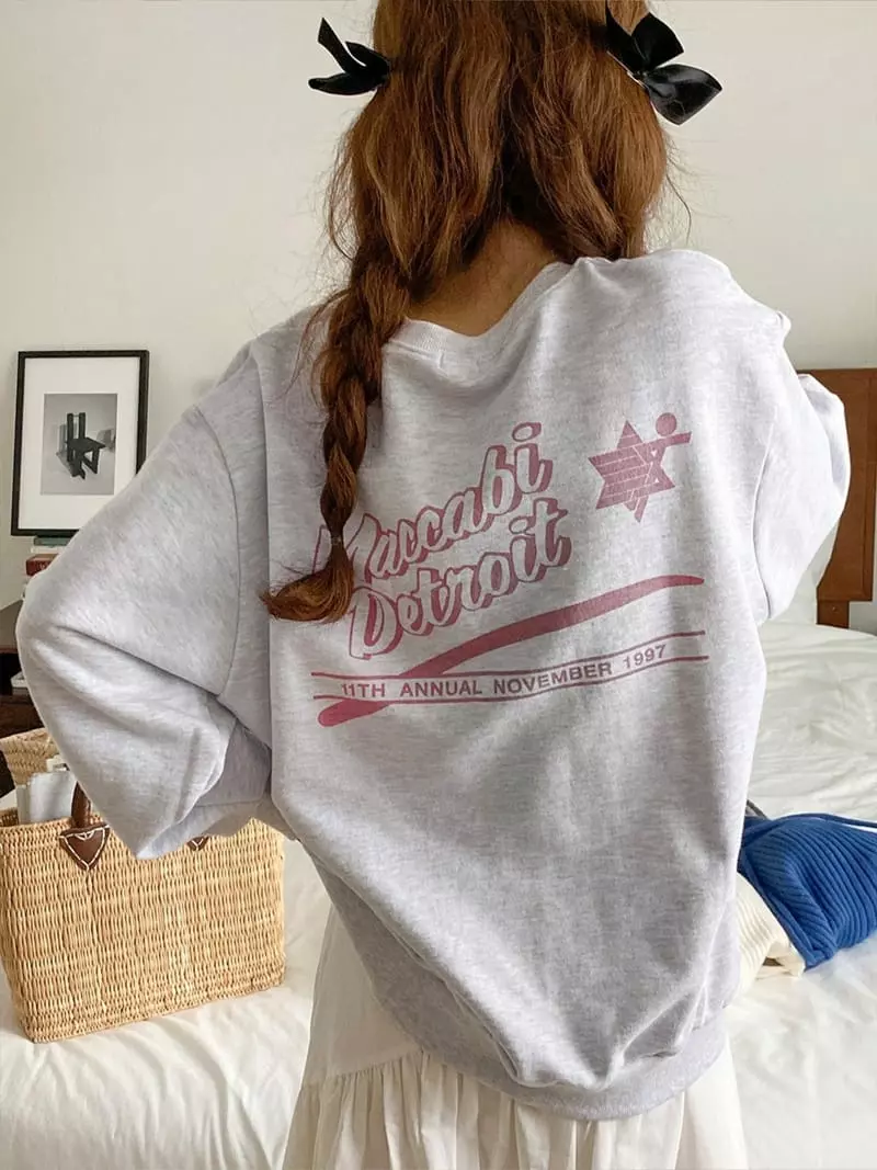 Enten - Korean Women Fashion - #womensfashion - Learning Sweatshirt - 2