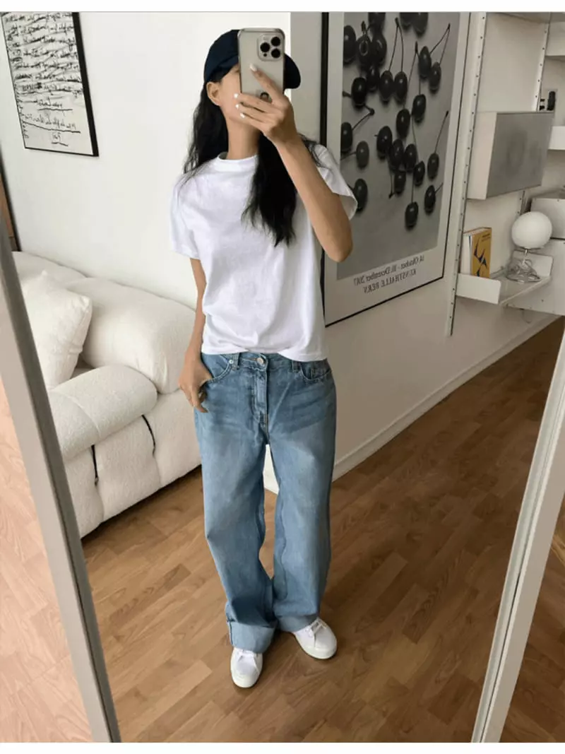 Enten - Korean Women Fashion - #womensfashion - Silket Tee - 9