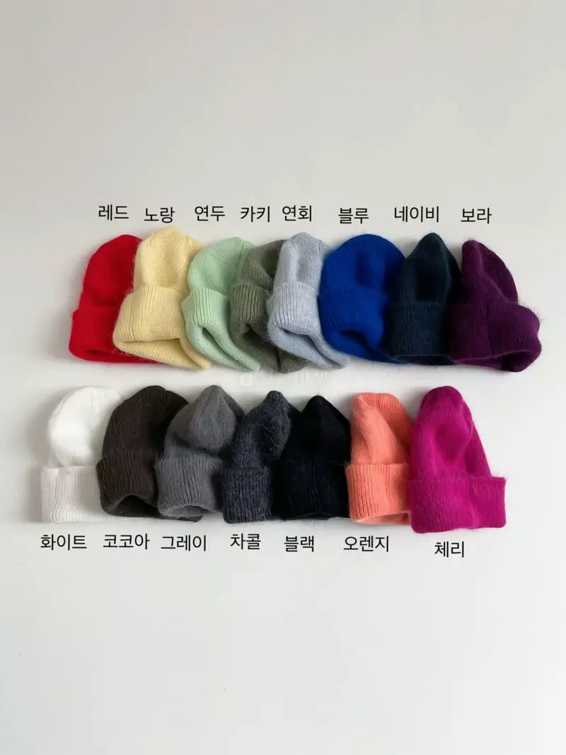 Enten - Korean Women Fashion - #womensfashion - Angora Beanie - 9
