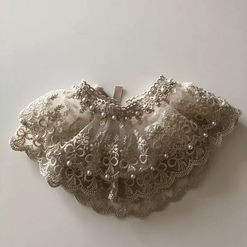 Eugenie Candies - Korean Children Fashion - #designkidswear - Pearl Bling Cape - 4