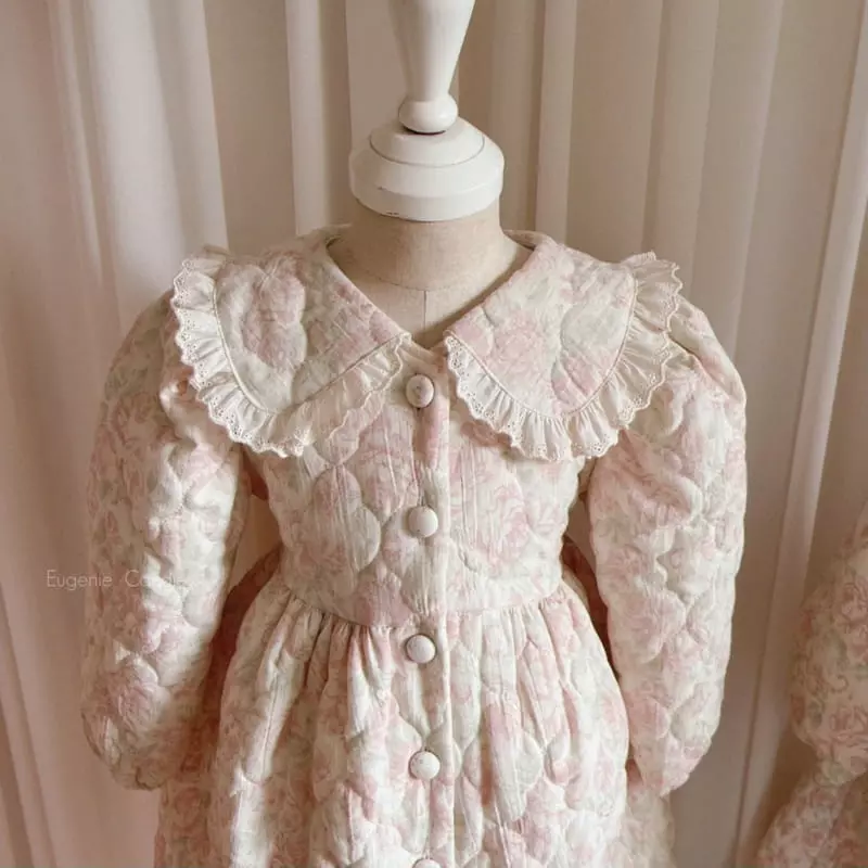 Eugenie Candies - Korean Children Fashion - #discoveringself - Joen Quilting One-piece - 3