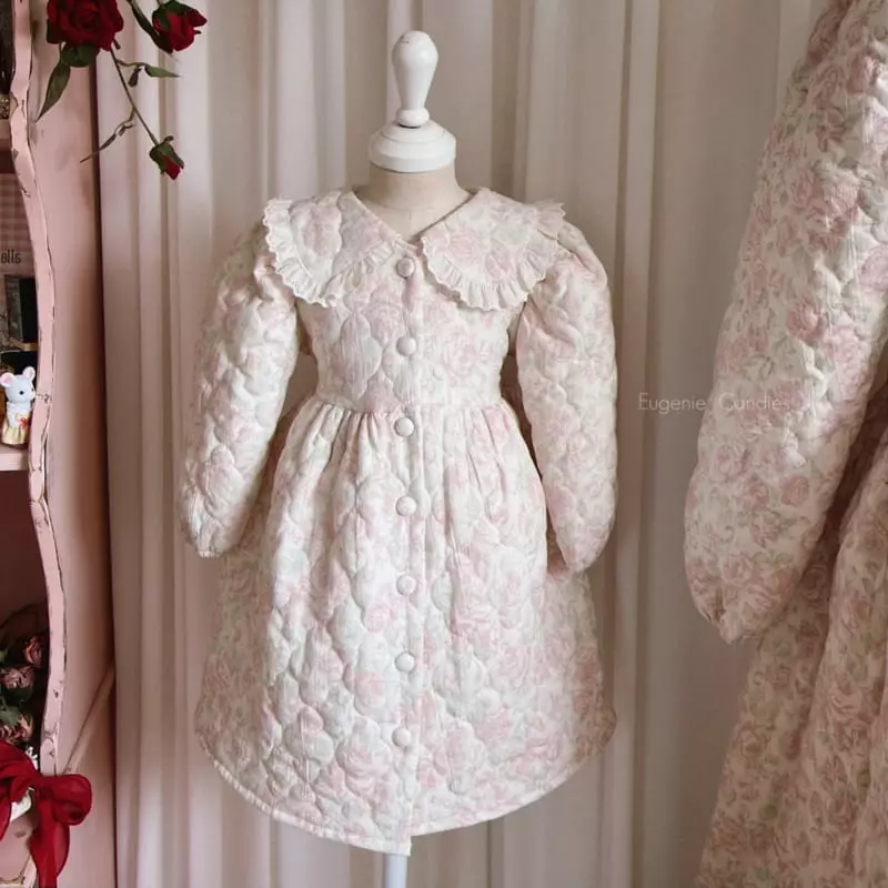 Eugenie Candies - Korean Children Fashion - #kidsshorts - Joen Quilting One-piece - 5