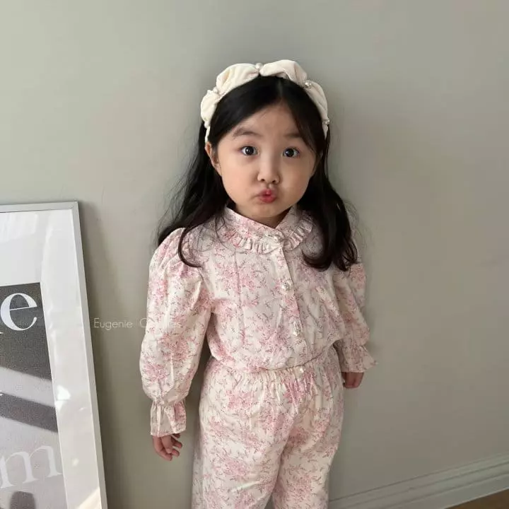 Eugenie Candies - Korean Children Fashion - #kidzfashiontrend - Beatriche Top Bottom Set - 3