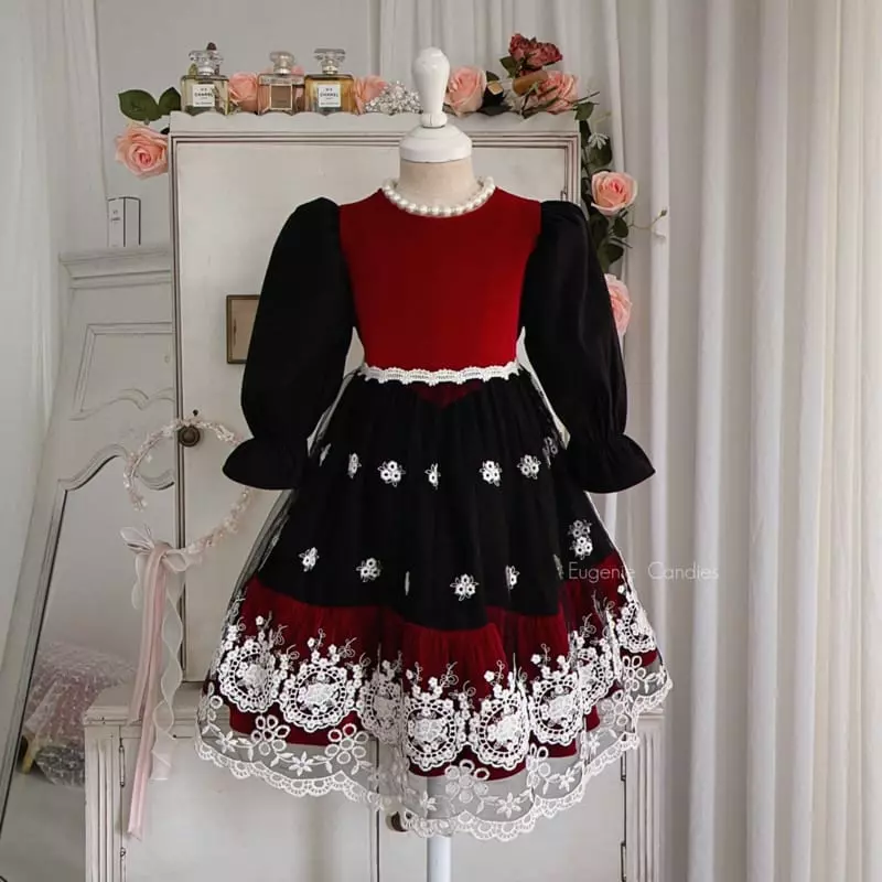 Eugenie Candies - Korean Children Fashion - #littlefashionista - Bloody One-piece - 2