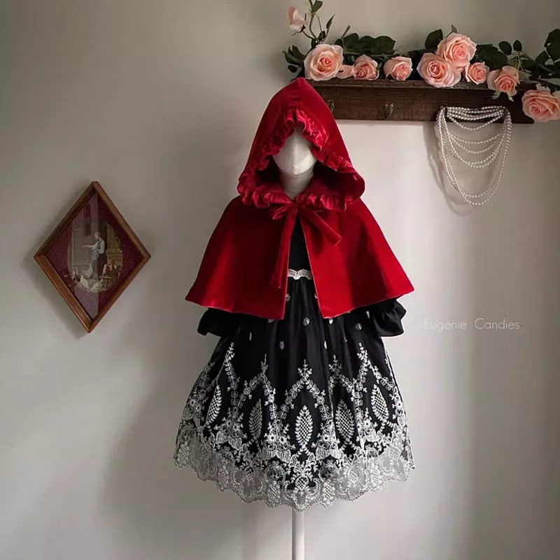 Eugenie Candies - Korean Children Fashion - #magicofchildhood - Ucaca Cape - 9