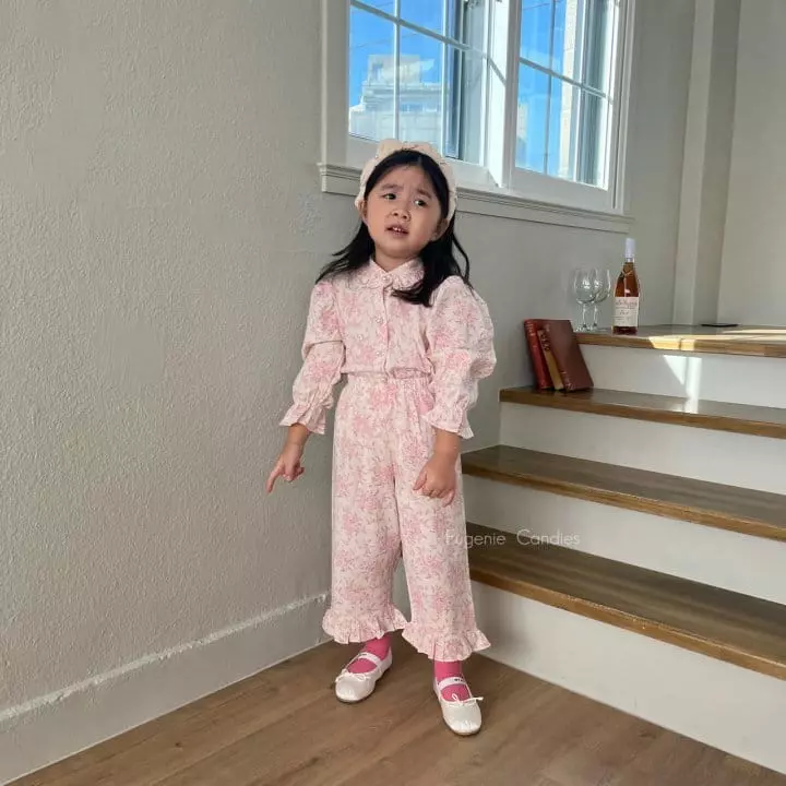 Eugenie Candies - Korean Children Fashion - #todddlerfashion - Beatriche Top Bottom Set - 9