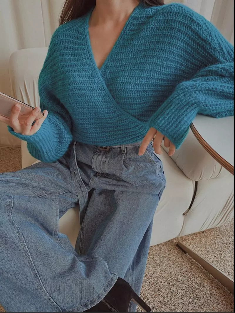 Fabric Seoul - Korean Women Fashion - #womensfashion - Bolero Wrap Cardigan - 4