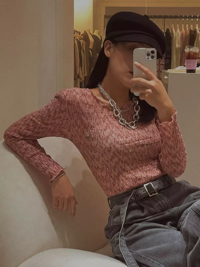Fabric Seoul - Korean Women Fashion - #momslook - Bocashi Pad Tee - 11