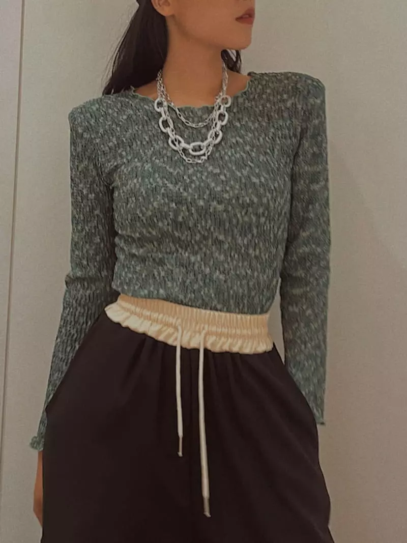 Fabric Seoul - Korean Women Fashion - #momslook - Bocashi Pad Tee - 3