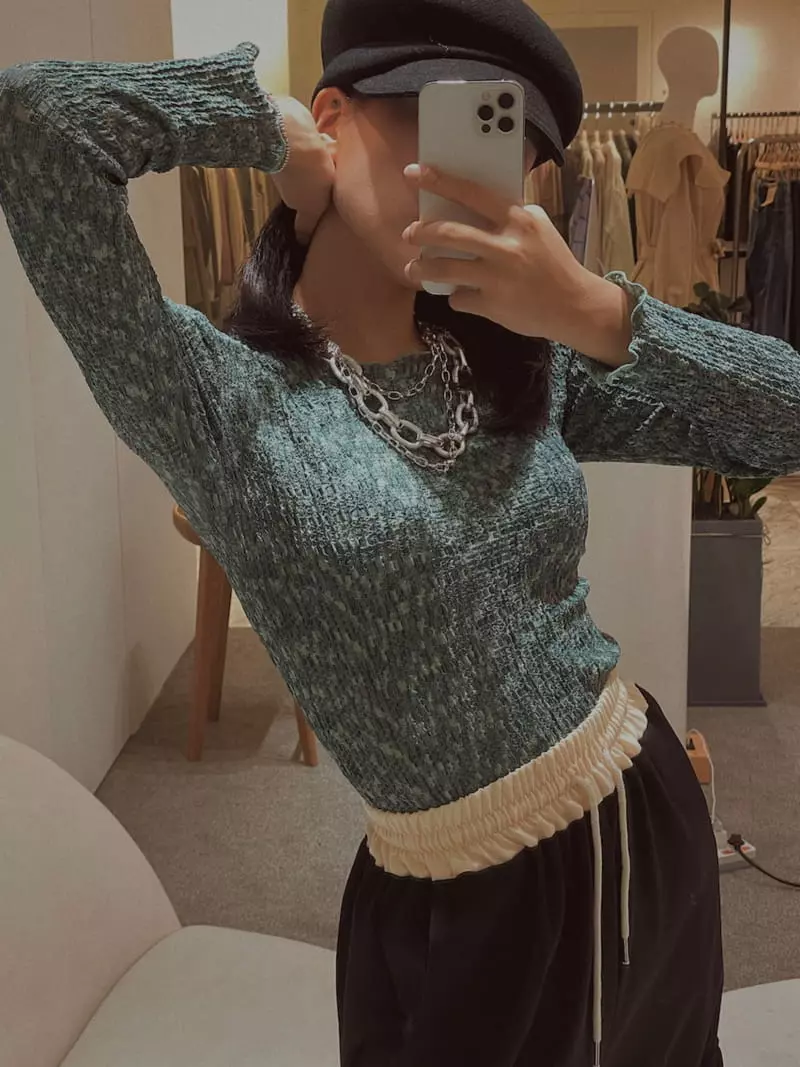 Fabric Seoul - Korean Women Fashion - #momslook - Bocashi Pad Tee - 5