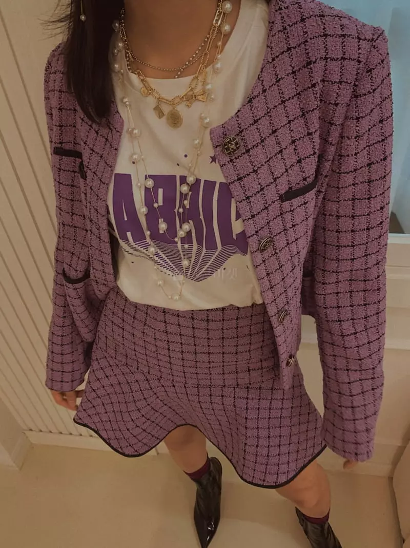Fabric Seoul - Korean Women Fashion - #momslook - Roy Twid Set - 7