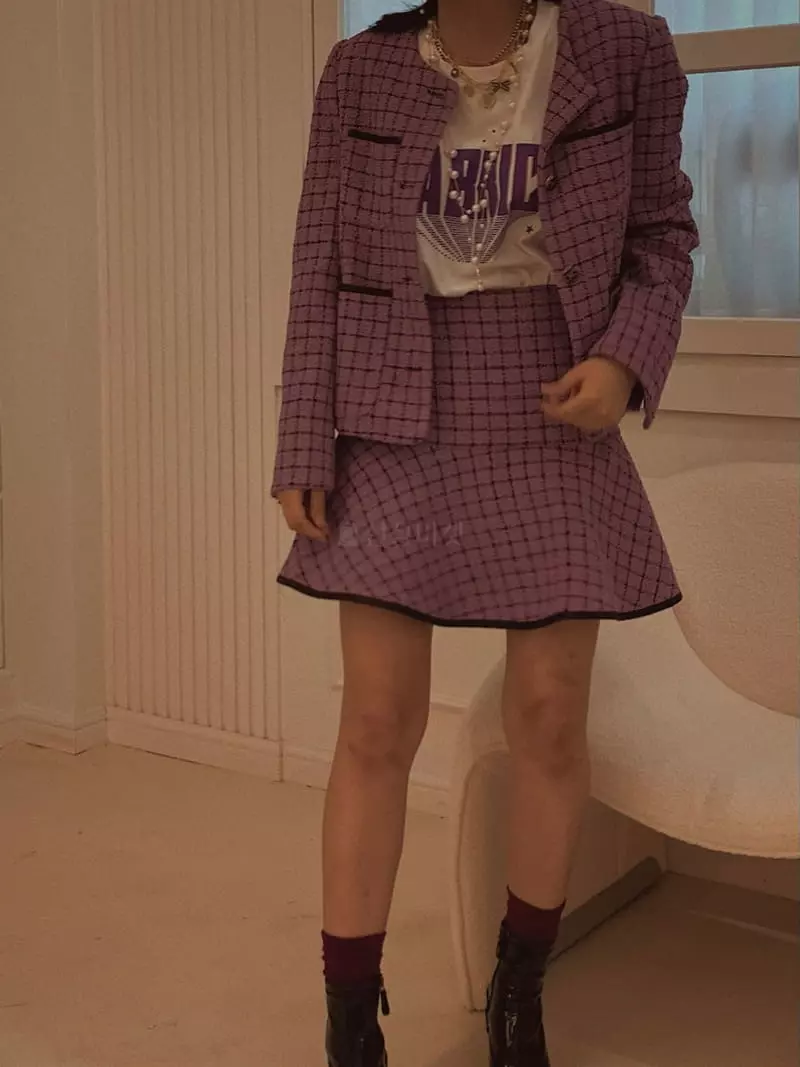 Fabric Seoul - Korean Women Fashion - #momslook - Roy Twid Set - 9