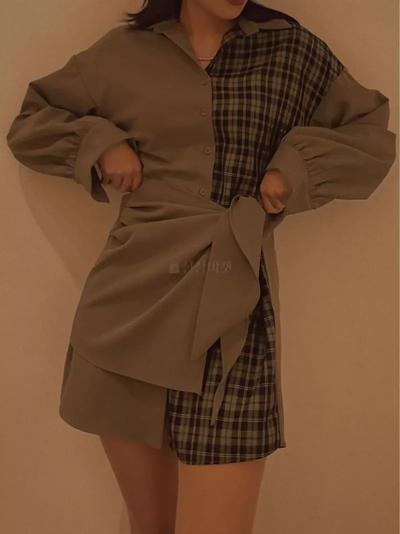 Fabric Seoul - Korean Women Fashion - #momslook - Wrap One-piece