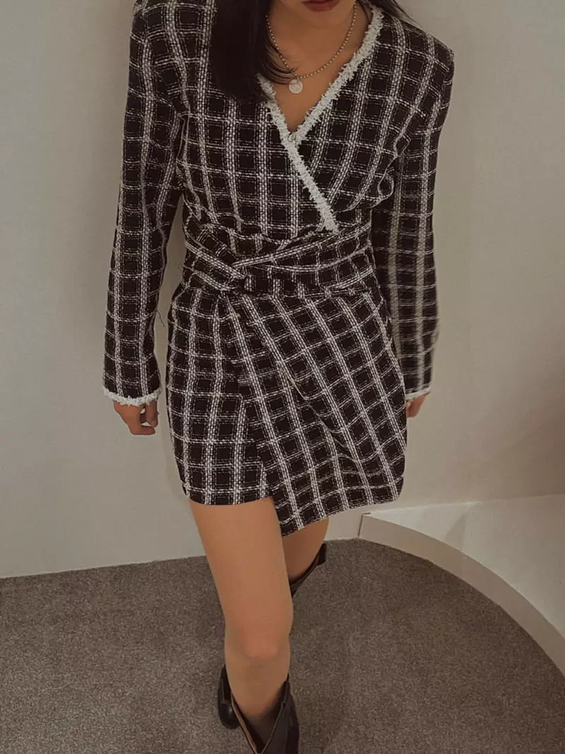 Fabric Seoul - Korean Women Fashion - #momslook - Twid Twist One-piece - 3