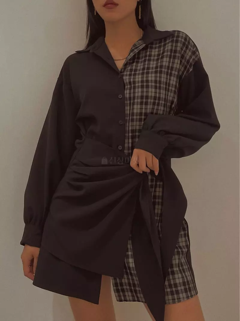 Fabric Seoul - Korean Women Fashion - #pursuepretty - Wrap One-piece - 11