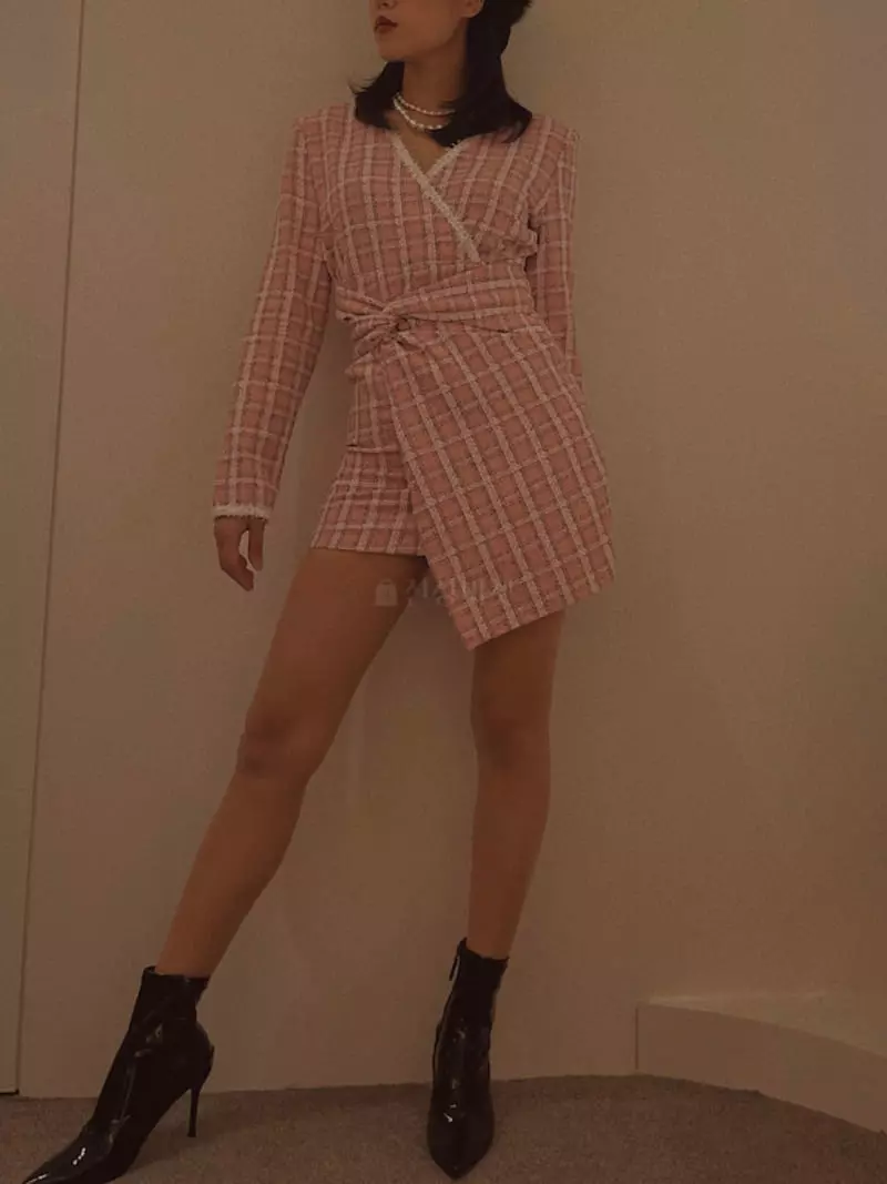 Fabric Seoul - Korean Women Fashion - #pursuepretty - Twid Twist One-piece - 7
