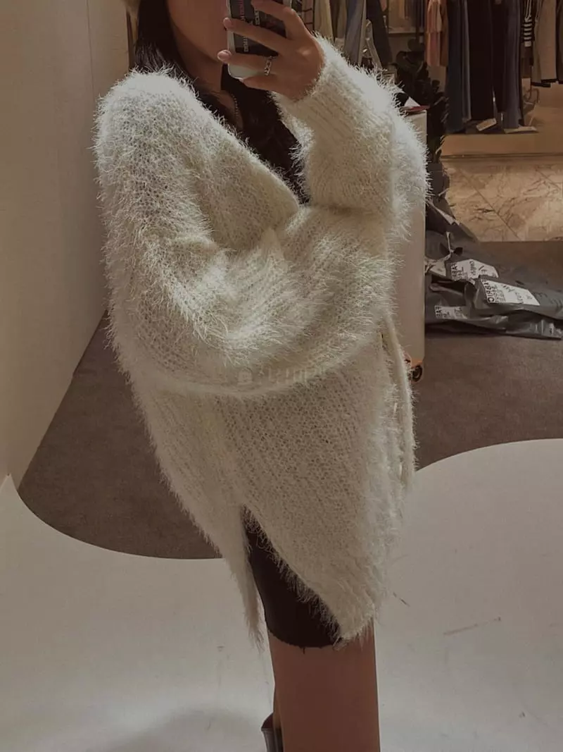 Fabric Seoul - Korean Women Fashion - #romanticstyle - Cozy Wing Cardigan - 7