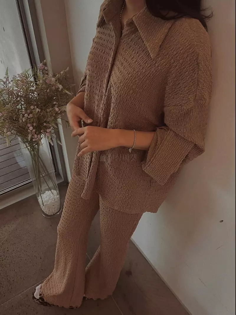 Fabric Seoul - Korean Women Fashion - #romanticstyle - Embo Set