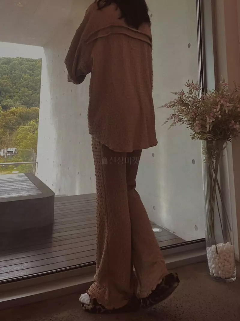 Fabric Seoul - Korean Women Fashion - #shopsmall - Embo Set - 2